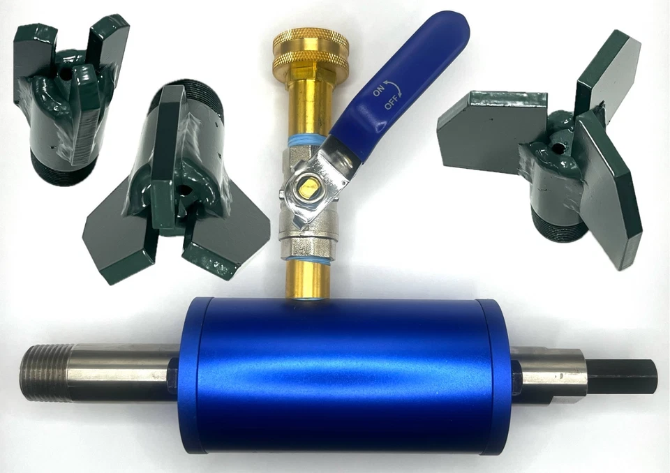 Herramienta de perforación de tierra horizontal - NUEVA - Brocas de 1", 2" y 3" pulgadas (sin estuche) Foto 1 de 1