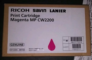 Cartucho de impresión Ricoh Savin Lanier genuino rojo MP CW2200 - Imagen 1 de 1