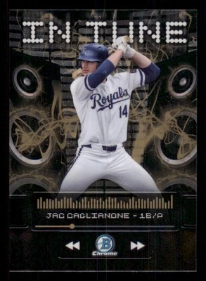 2024 Bowman Chrome Draft In Tune #IT5 Jac Caglianone - Image 1 of 2