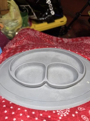 Placa a prueba de deslizamiento dividida gris 3 Foto 1 de 2