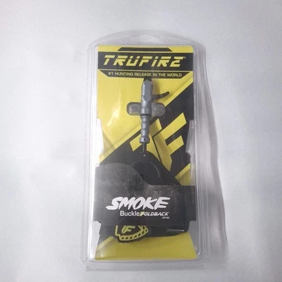 Tru-Fire Smoke Buckle Foldback Compound Bow Release Aid - Black (SMBF) - Image 1 of 2