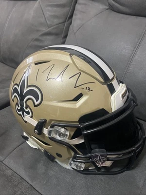 Michael Thomas/Marques Colston Speed Flex с двойным автографом сертифицированные JSA Saints - Изображение 1 из 4