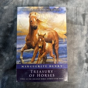 Marguerite Henry Treasury of Horses Boxed Set Misty of Chincoteague King Wind 3 - Picture 1 of 5