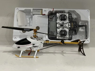 Helicóptero Walkera HM V200D01 Flybarless 2,4 GHz sin batería-blanco. Nuevo Foto 1 de 4