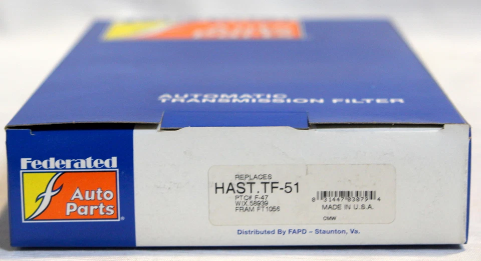 Fits 80-96 Ford Lincoln Mercury Cougar F350 E100 Transmission Filter TF51 NEW - Image 1 of 1