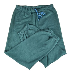 Madewell Donni Fleece Sweatpants Women's L Green Retro Joggers Vintage EUC!! - Picture 1 of 12