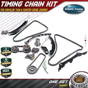 17 Timing Chain Kit for Ram 1500 C/V Dodge Challenger Chrysler Jeep V6 3.6L DOHC - Picture 1 of 8