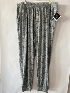 Echo Sleepwear Women’s 3XL Soft Stretchy Pajama Pants Pull On - Picture 1 of 6