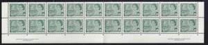Canada 1971 QEII 7c Centennial, MNH PL2 folded bottom pane of 20, sc#543 DEX - Picture 1 of 1