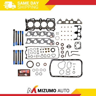 Full Gasket Set Head Bolts Fit 94-97 Acura CL Honda Accord EX V-TEC 2.2L F22B1 - Image 1 of 4