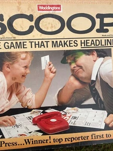 vintage scoop board game - Picture 1 of 8