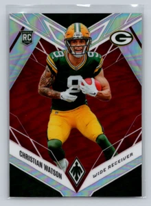 2022 Panini Phoenix #119 Christian Watson (RC) -Red 049/250-Green Bay Packers - Picture 1 of 2