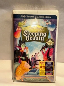1997 Walt Disney's Sleeping Beauty VHS Factory Sealed - Picture 1 of 3
