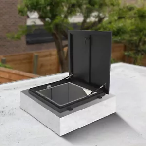 Aluminum Alloy Square Roof Hatch Functional Roof Access Hatch Roof Security Door - Picture 1 of 13