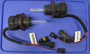 NEW Race Sport HEADLIGHT BULB PAIR H13 BULB 8K HID H13-6K-DB-RB - Picture 1 of 1