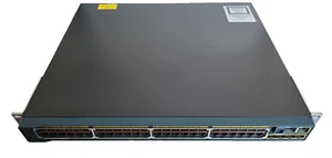Cisco WS-C2960S-48LPS-L Netzwerk-Switch 48-Port PoE+ 10/100/1000 Catalyst 2960s - Bild 1 von 14