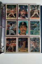 1986 Sportflics Boston Red Sox 27 card Team Set 8 Decade Greats 11 multiplayer