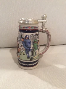 Avon Great American Baseball Beer Stein Ceramarte 1984 HECHA A MANO EN BRASIL - Imagen 1 de 12