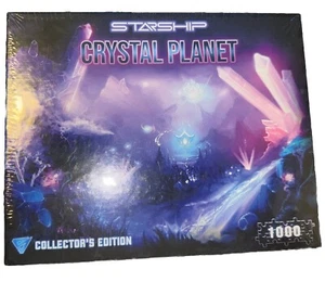 Starship Crystal Planet Puzzle 1000 Pezzi Edizione da Collezione Nuovo con Scatola - Foto 1 di 3
