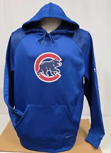 Brand New Men's Majestic MLB Chicago Cubs Pullover Hoodie - L - Picture 1 of 4