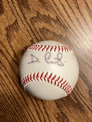 DAN CORTES  autographed baseball KANSAS CITY ROYALS  MARINERS - Image 1 of 3