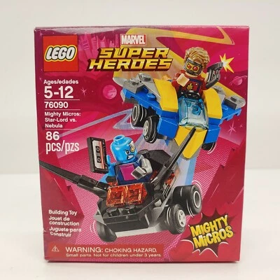 Lego 76090 Mighty Micros: Star-Lord vs Nebula Marvel Super Heroes Foto 1 de 4