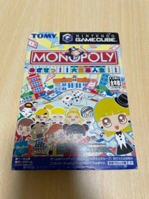 MONOPOLY GameCube GC DOL-P-GRMJ 2003 NTSC-J Nintendo Tomy Tested work Board game - Image 1 of 4