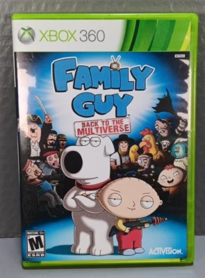 Family Guy Back to the Multiverse Xbox 360 Completo En Caja Original Foto 1 de 3
