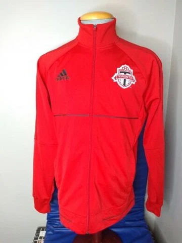 MLS Adidas Toronto FC Soccer Jacket Men Size Large Cover
