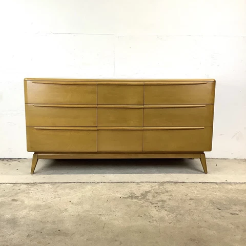 Mid-Century Triple Dresser by Heywood-Wakefield- rare Cover