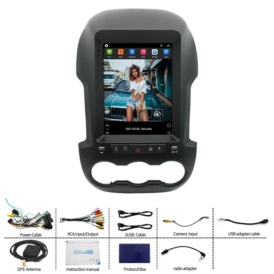 Für Ford Ranger 2011-2015 9,7 "Android 10.1 Kopf Uni Stereo Radio GPS WIFI NAVI - Bild 1 von 4