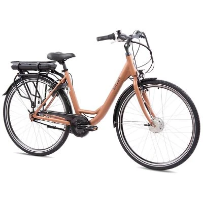 Tretwerk Cloud E Bike 28" Citybike Damen Elektrofahrrad Pedelec mars metal 49cm - Bild 1 von 4