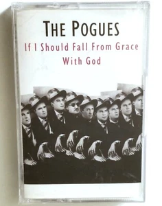 THE POGUES IF I SHOULD FALL FROM GRACE GOD SEALED TAPE CASSETTE PUNK ROCK lp 45 - Picture 1 of 17