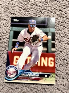 2018 Topps Series 1 #107 Jorge Polanco Minnesota Twins - Picture 1 of 1