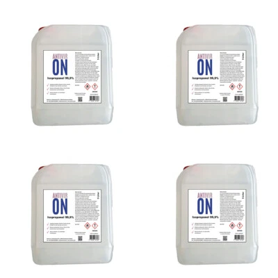ANTIVIRON 20L Isopropanol Isopropylalkohol 99,9% IPA 2-Propanol Entfetter