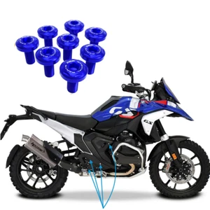 DBK BMW R1300GS Low Verkleidung Bolzen Kit - blau - Bild 1 von 1