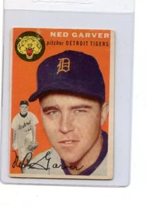 1954 Topps Ned Garver Detroit Tigers #44 ⭐️💥🎯 Original - Picture 1 of 2