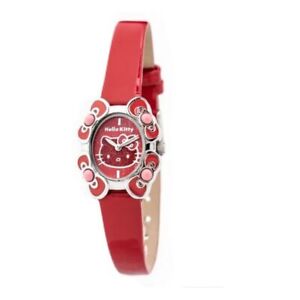 HK7129L-04 Watch HELLO KITTY Stainless Steel RED RED Woman