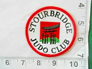 Stourbridge Judo Patch Vintage sew on patch with free shipping - Picture 1 of 1