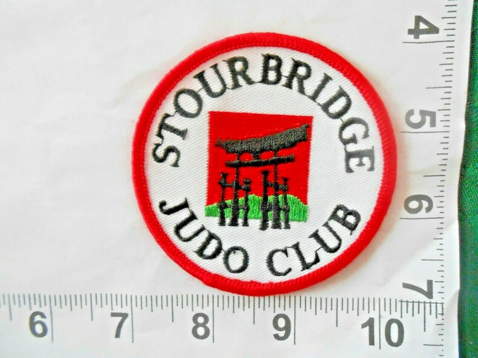 Stourbridge Judo  Patch           Vintage sew on patch with free shipping - Image 1 of 1