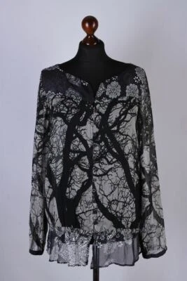 Blusa de verano ligera Desigual para dama talla L Foto 1 de 4