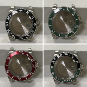 Cassa orologio 40 mm acciaio inox per Miyota 8215 8205 8200 Mingzhu 2813 3804 - Foto 1 di 40