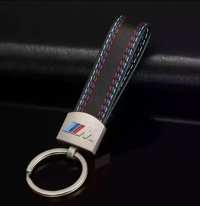 BMW Schlüsselanhänger Keychain Leder Neu   - Bild 1 von 2