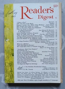 Readers Digest May 1969 - Picture 1 of 2