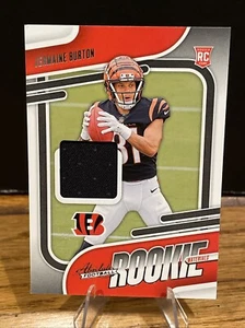 2024 Absolute Football Rookie Materials Jermaine Burton #ARM-JBN Bengals RC - Picture 1 of 2