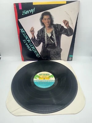 Nelson Cordero El Varon Savvy LP 1987 Top Ten Hits Records Latin Merengue Vinyl Foto 1 de 4