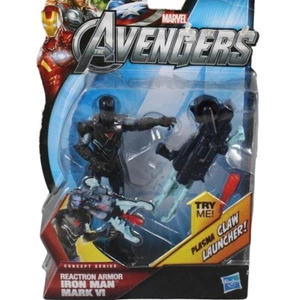 Hasbro Avengers Reactron Armor Iron Man Mark VI Claw Launcher Figure - Picture 1 of 24