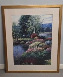 Henry Peeters signierter atemberaubender Kunstdruck Scarborough Pond "Limited Edition Print" - Bild 1 von 19
