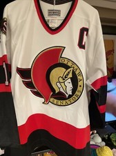 Ottawa Senators Authentic CCM Daniel Alfredsson Hockey Jersey Size 48
