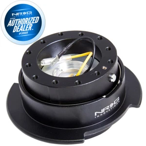 NEW NRG BALL LOCK STEERING WHEEL QUICK RELEASE GEN 2.5 + HARDWARE SRK-250BK - Foto 1 di 2